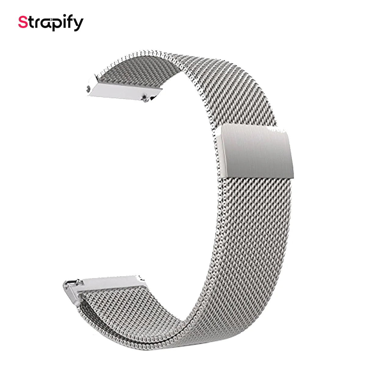 Bracelet acier inoxydable magnétique 18 mm - Image 2