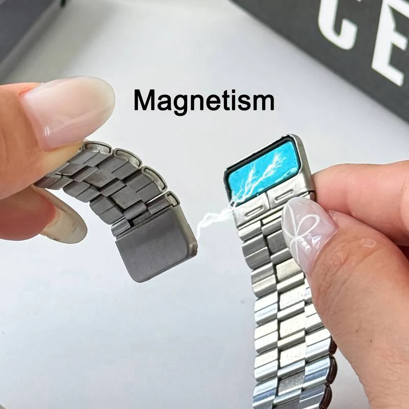Bracelet Magnétique en Acier Inoxydable - Image 7