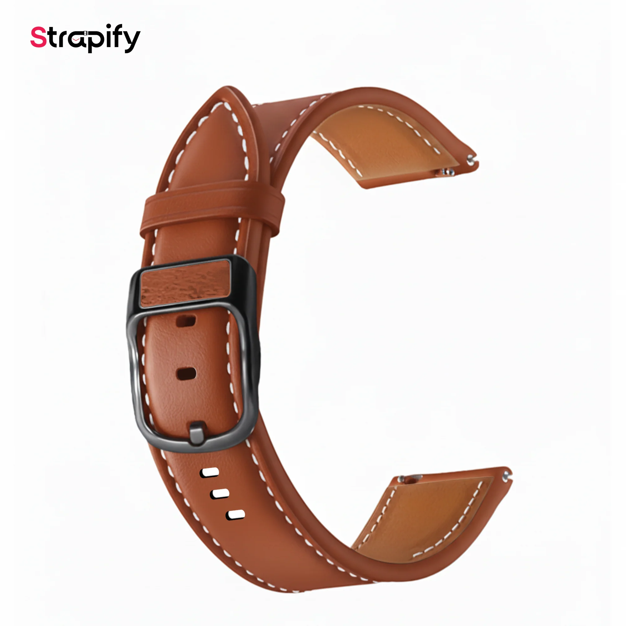 Bracelet cuir authentique 22 mm - Image 3