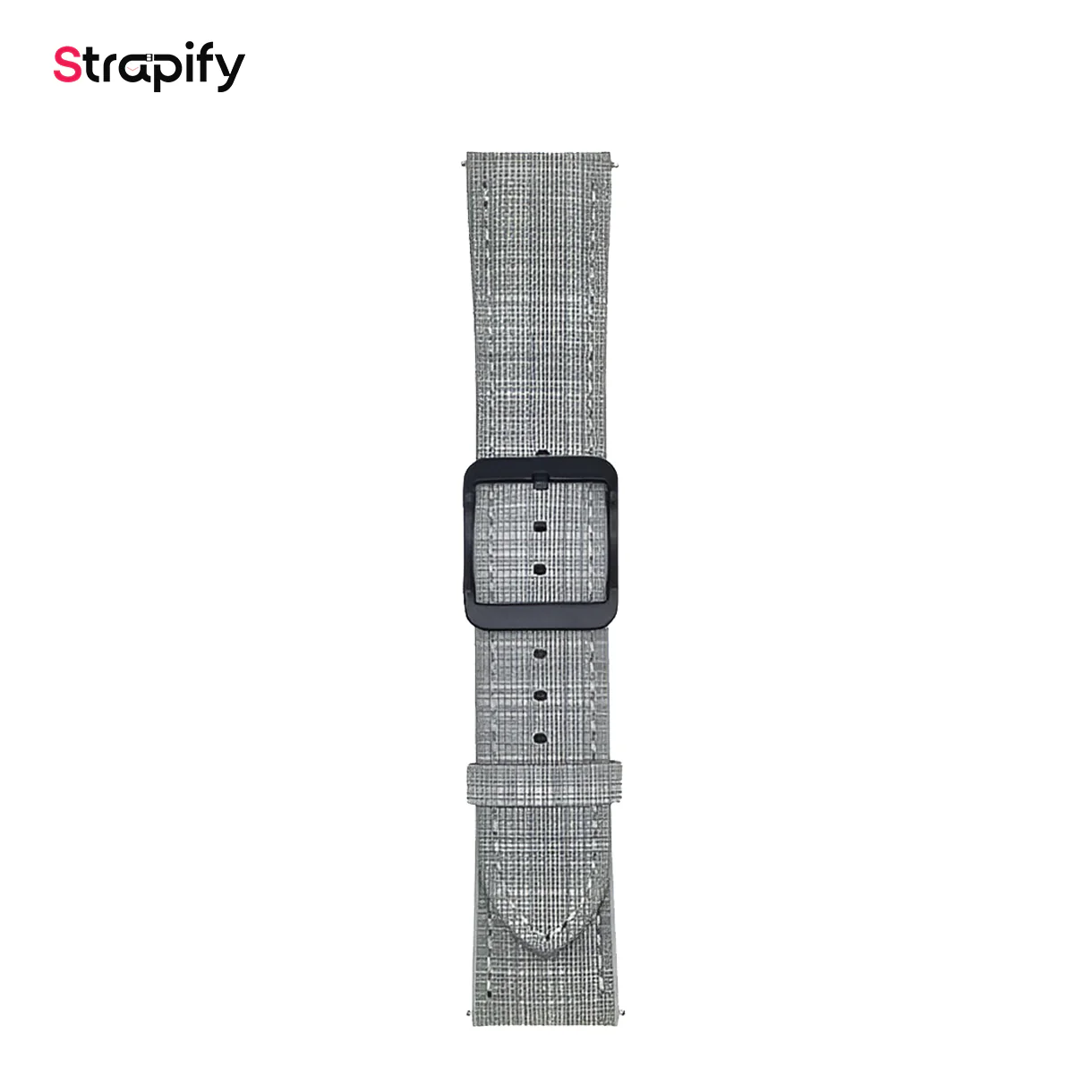Bracelet cuir style tissu 22 mm