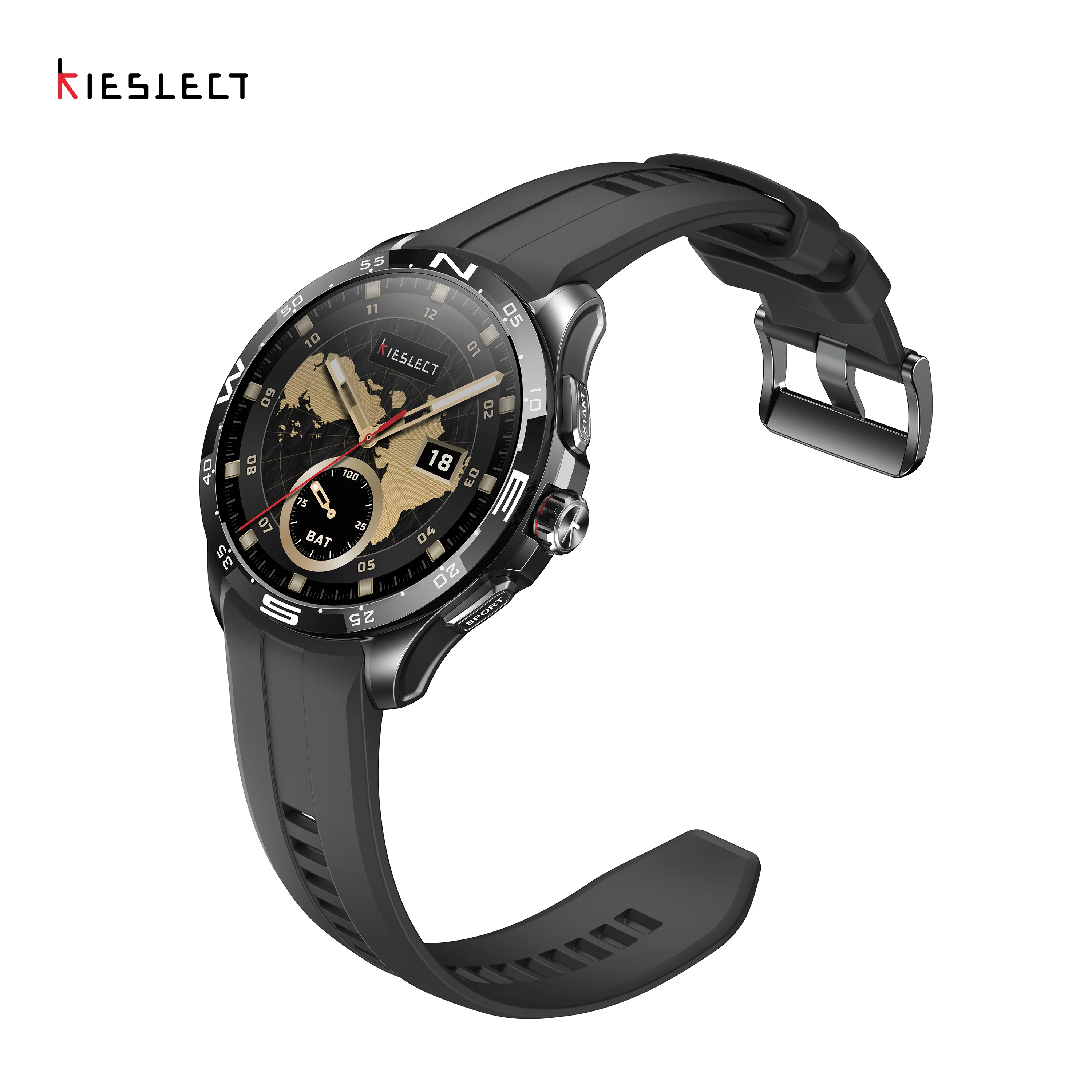 Kieslect Actor Smartwatch with GPS+5ATM and Stunning Ceramic Bezel (OFFRE LIMITEE) - Image 3