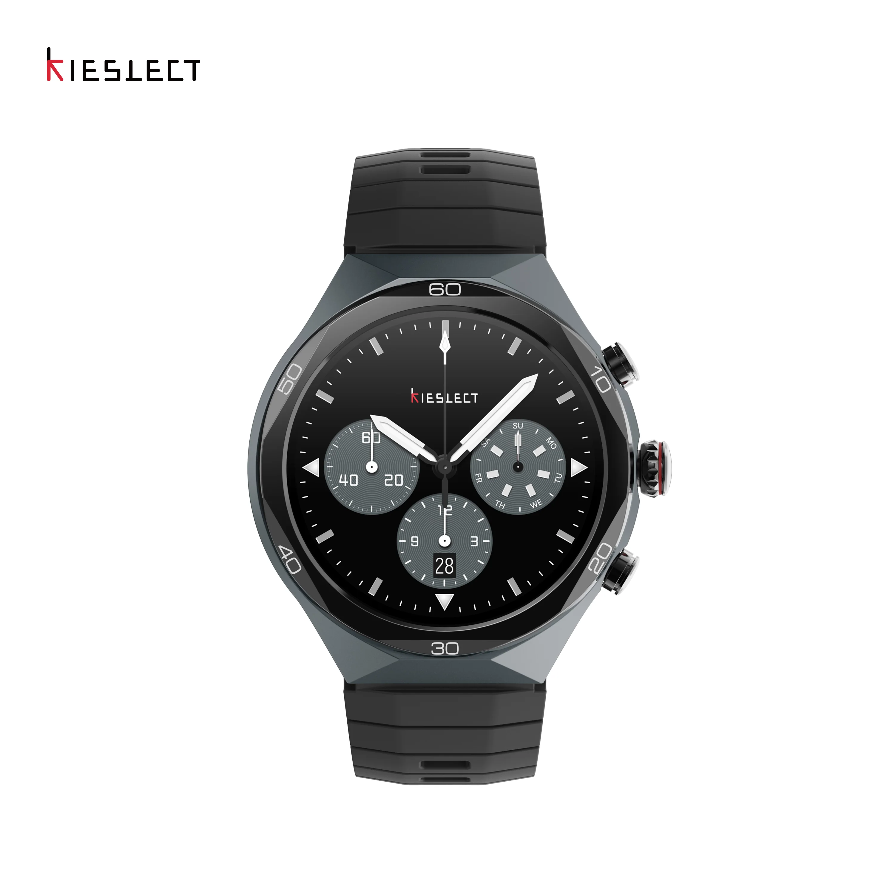 Montre connectée Kieslect Elite 2 IA (+ bracelet marocain offert) - Image 3