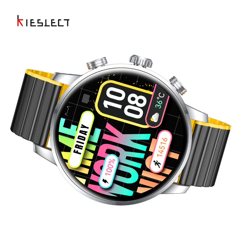 Kieslect Calling Watch Kr2 + Adjustable Earbuds -20% ( Offre Limitée ) - Image 12