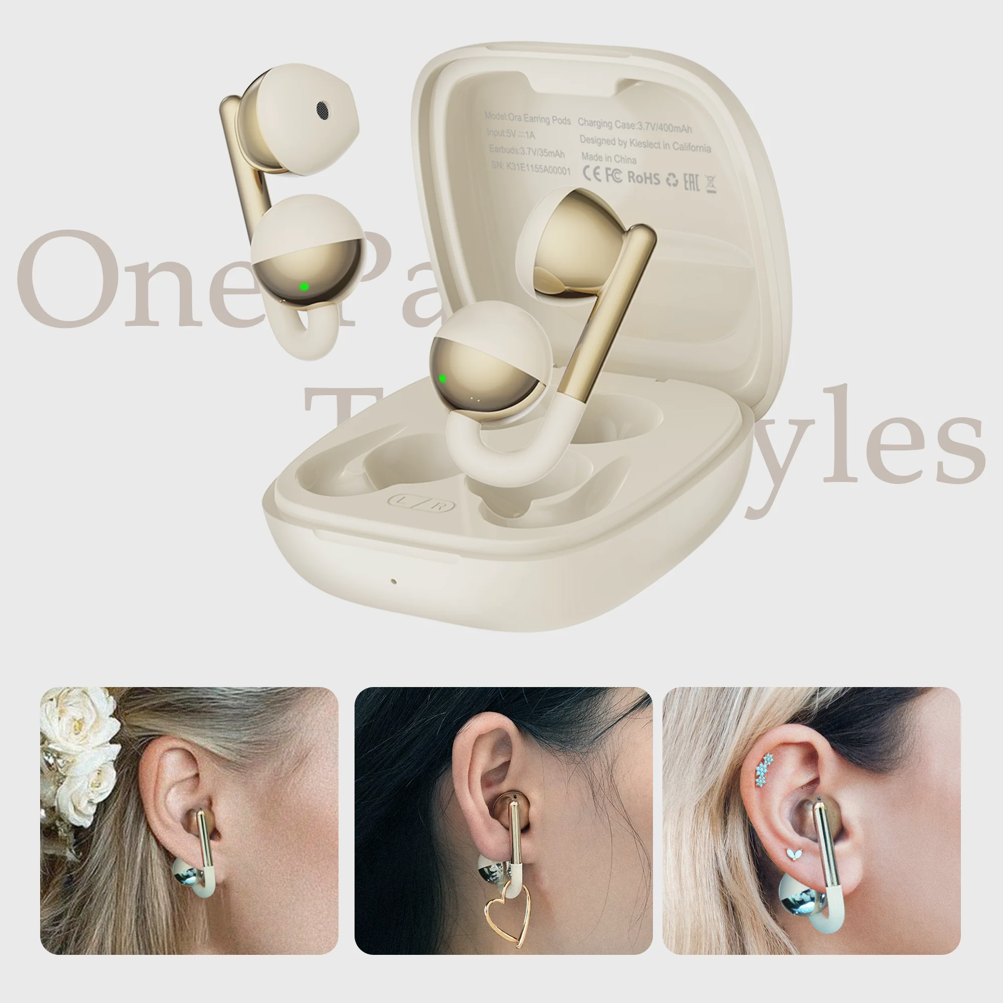 Kieslect Ora Earring Pods Gold - Image 13