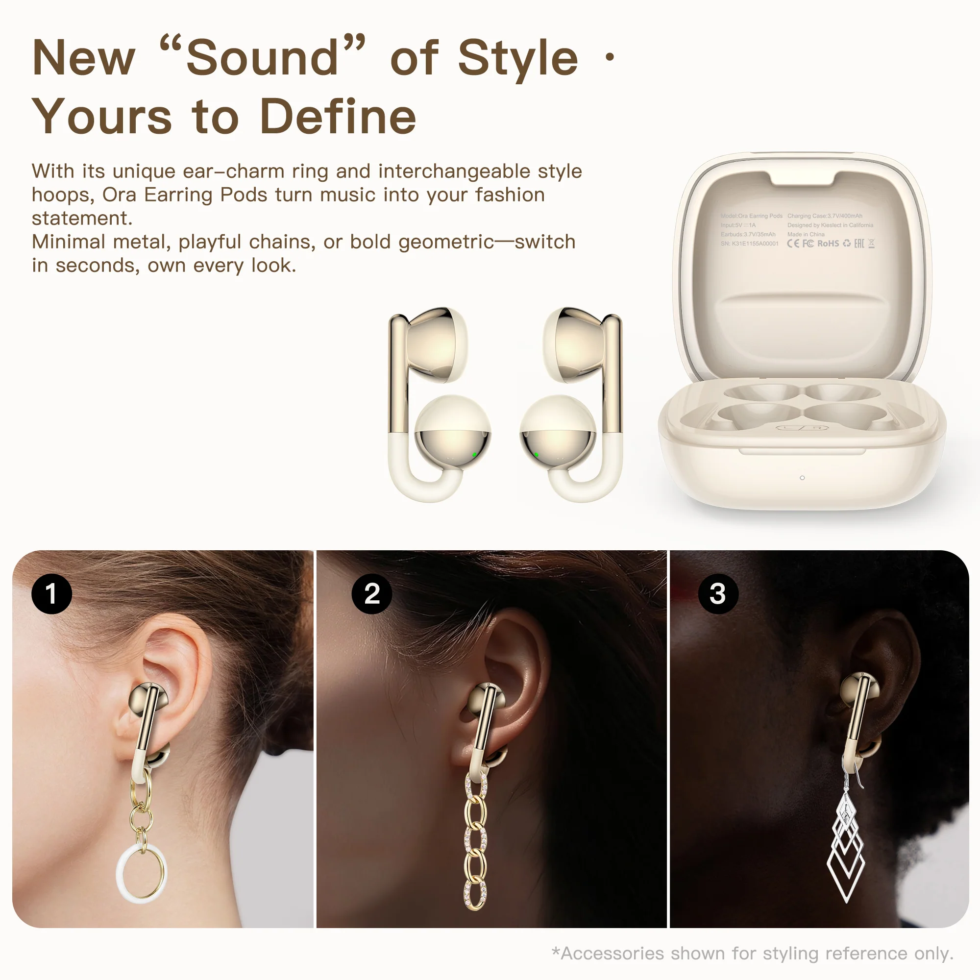 Kieslect Ora Earring Pods Gold - Image 20