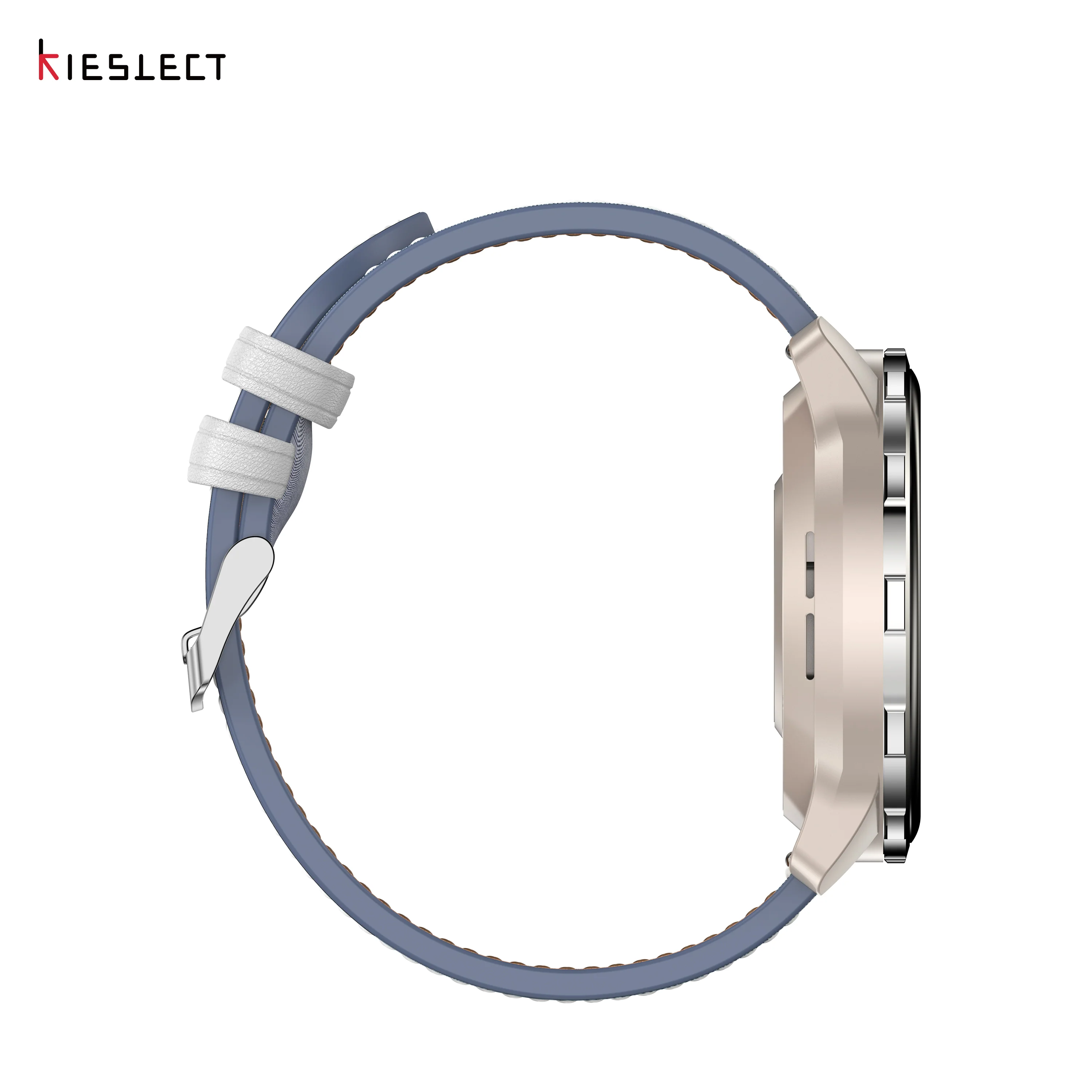 Montre connectée Kieslect KR3 – Or/Jean (+ bracelet marocain offert) - Image 5