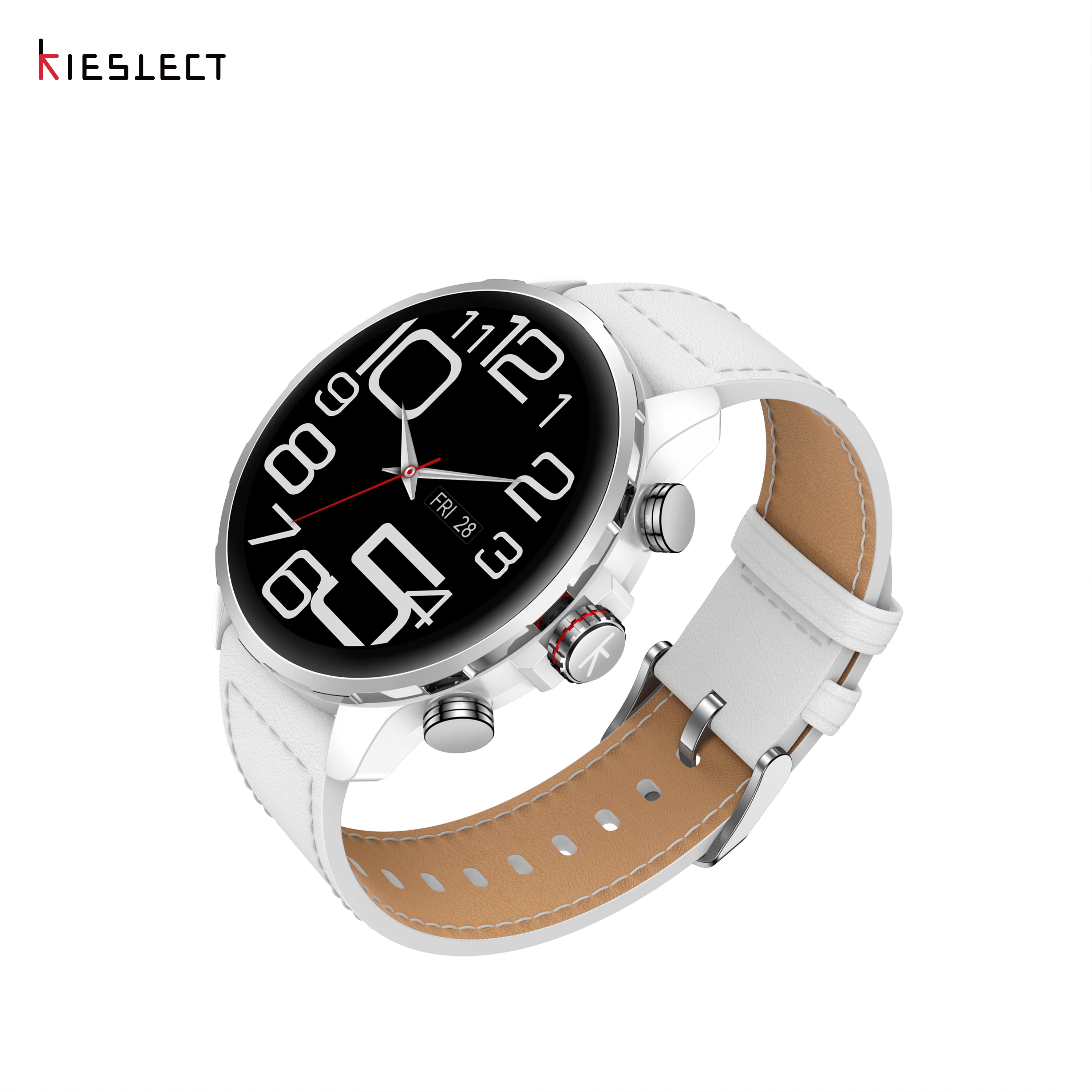 Montre connectée Kieslect KR3 – Blanc (+ bracelet marocain offert) - Image 11