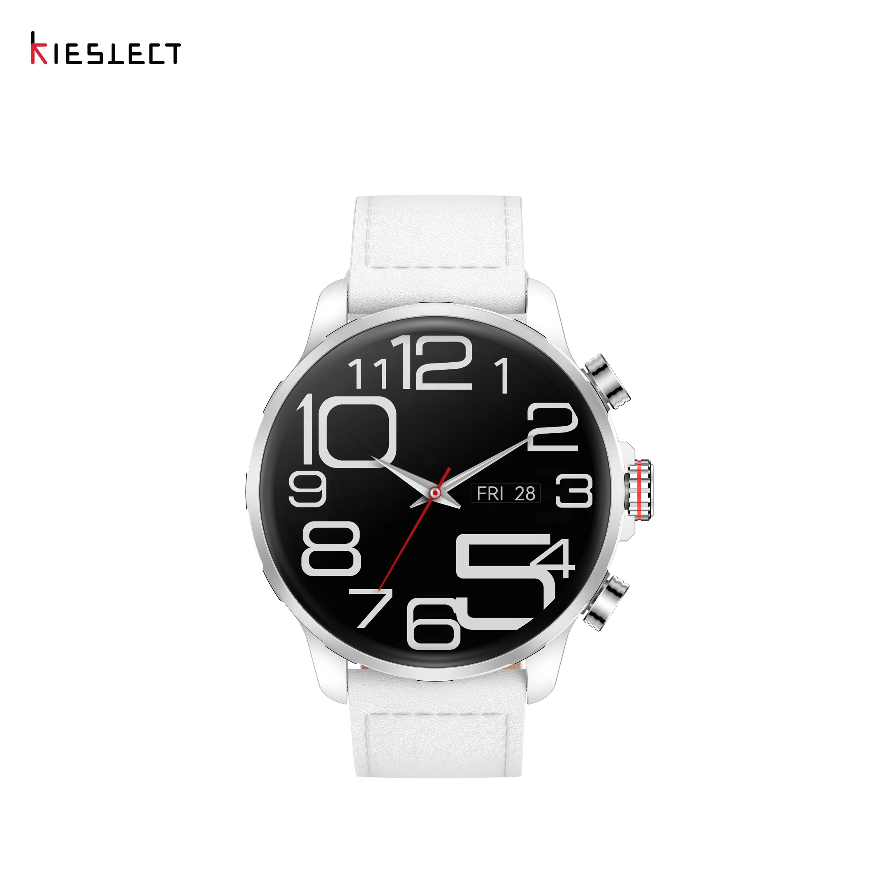 Montre connectée Kieslect KR3 – Blanc (+ bracelet marocain offert) - Image 3