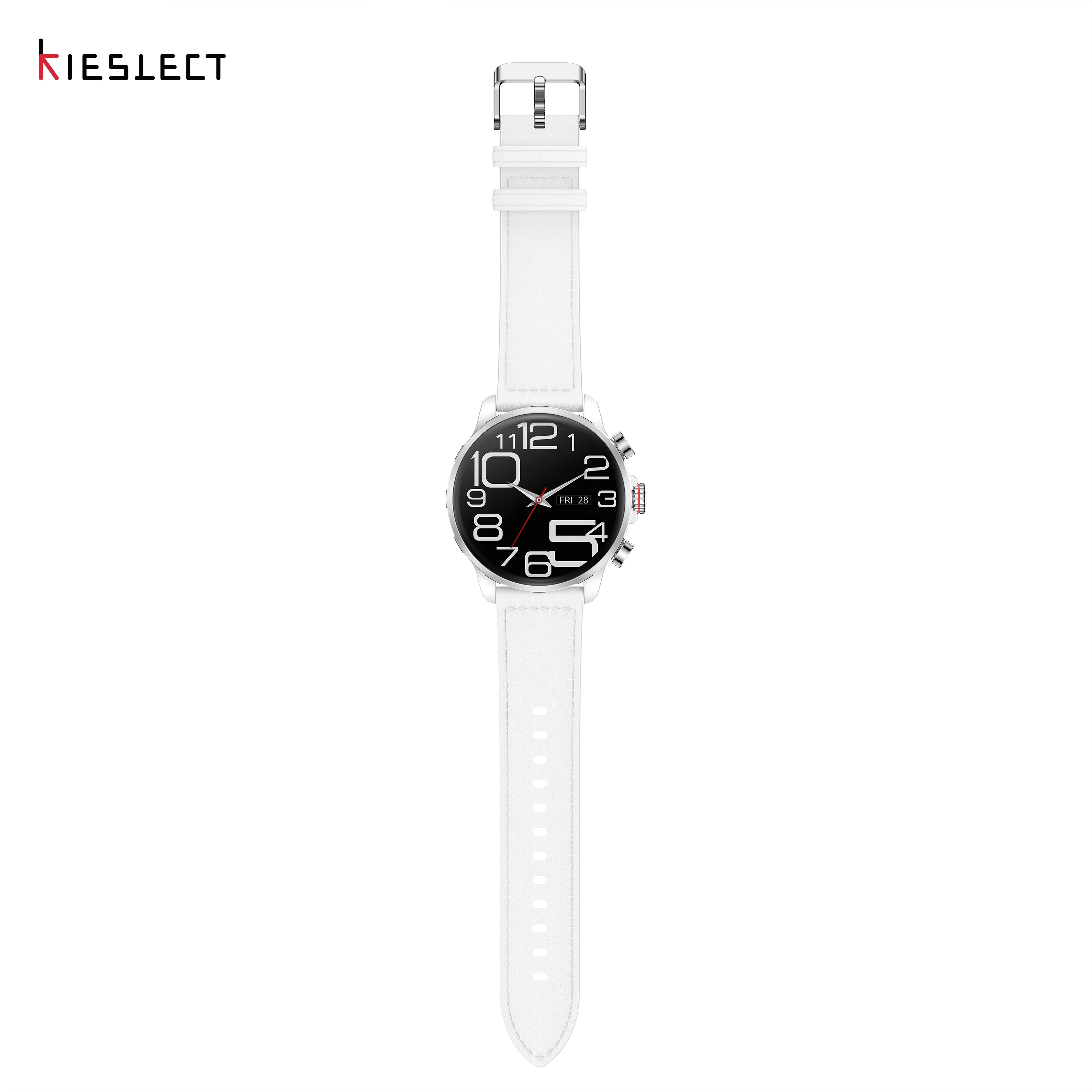 Montre connectée Kieslect KR3 – Blanc (+ bracelet marocain offert) - Image 4