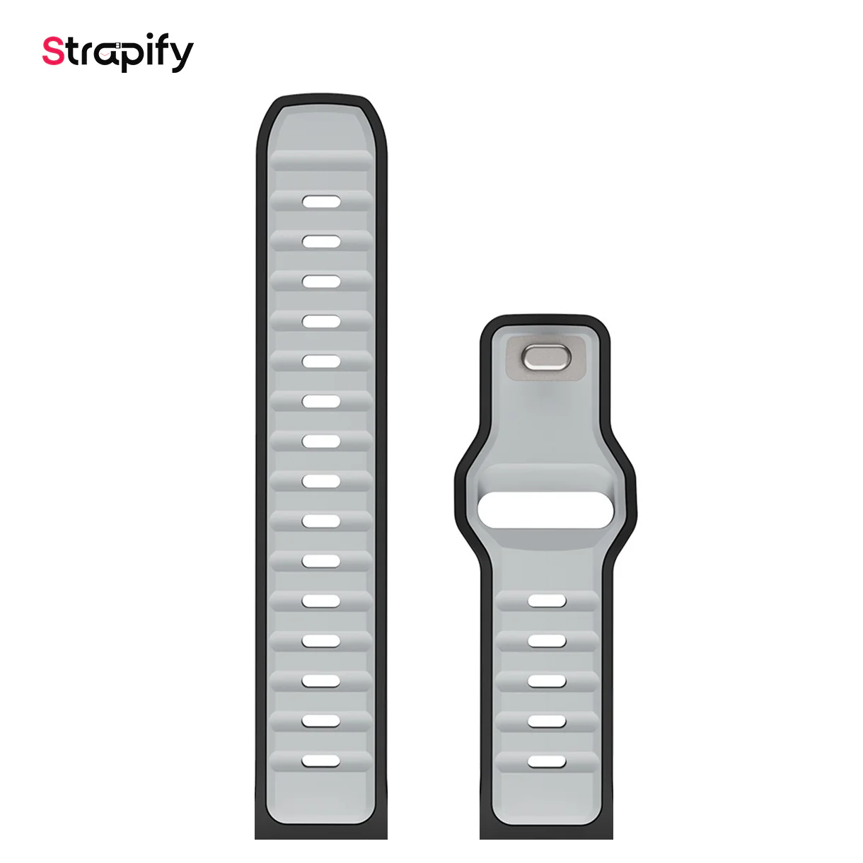 Bracelet silicone sport duo 22 mm - Image 2