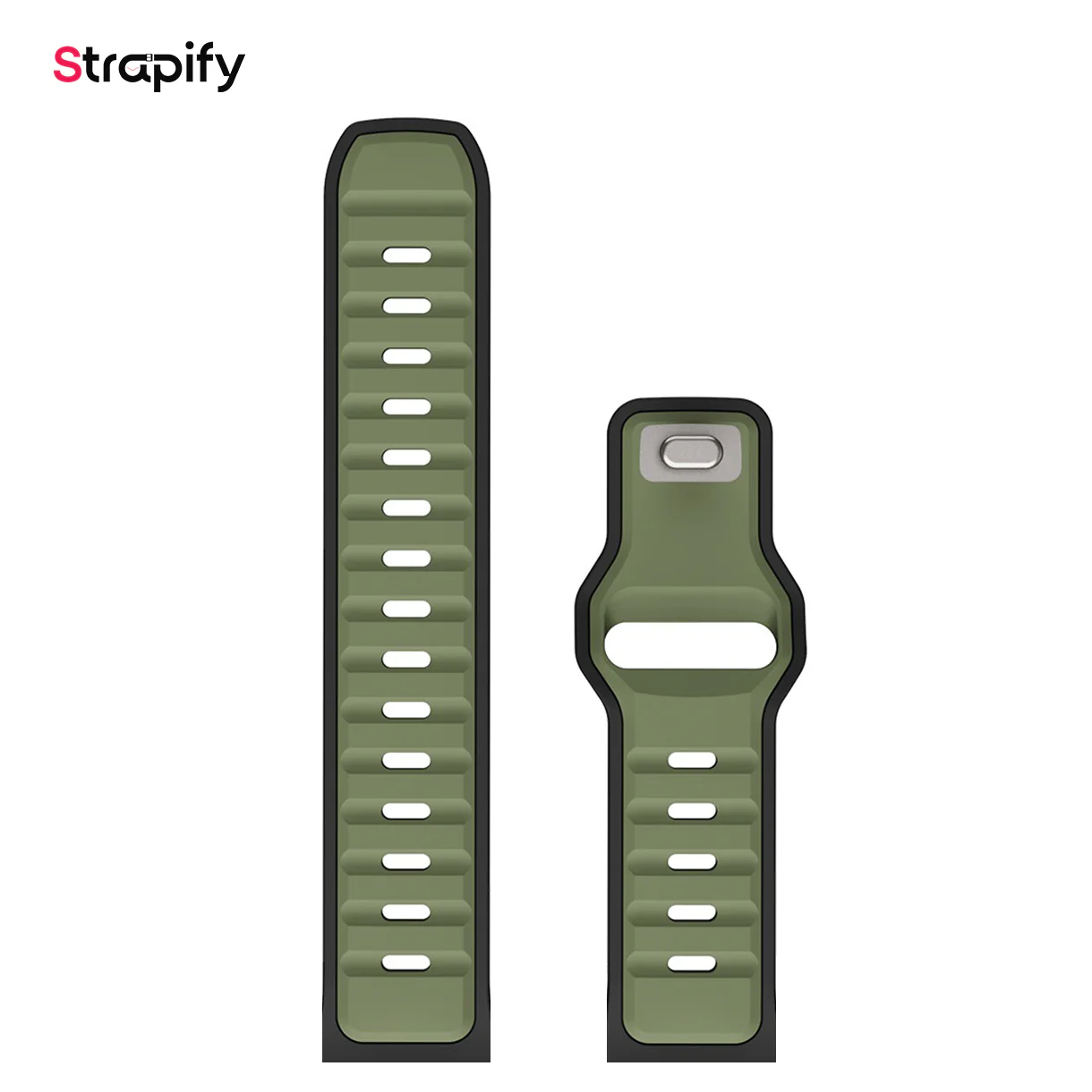 Bracelet silicone sport duo 22 mm - Image 4