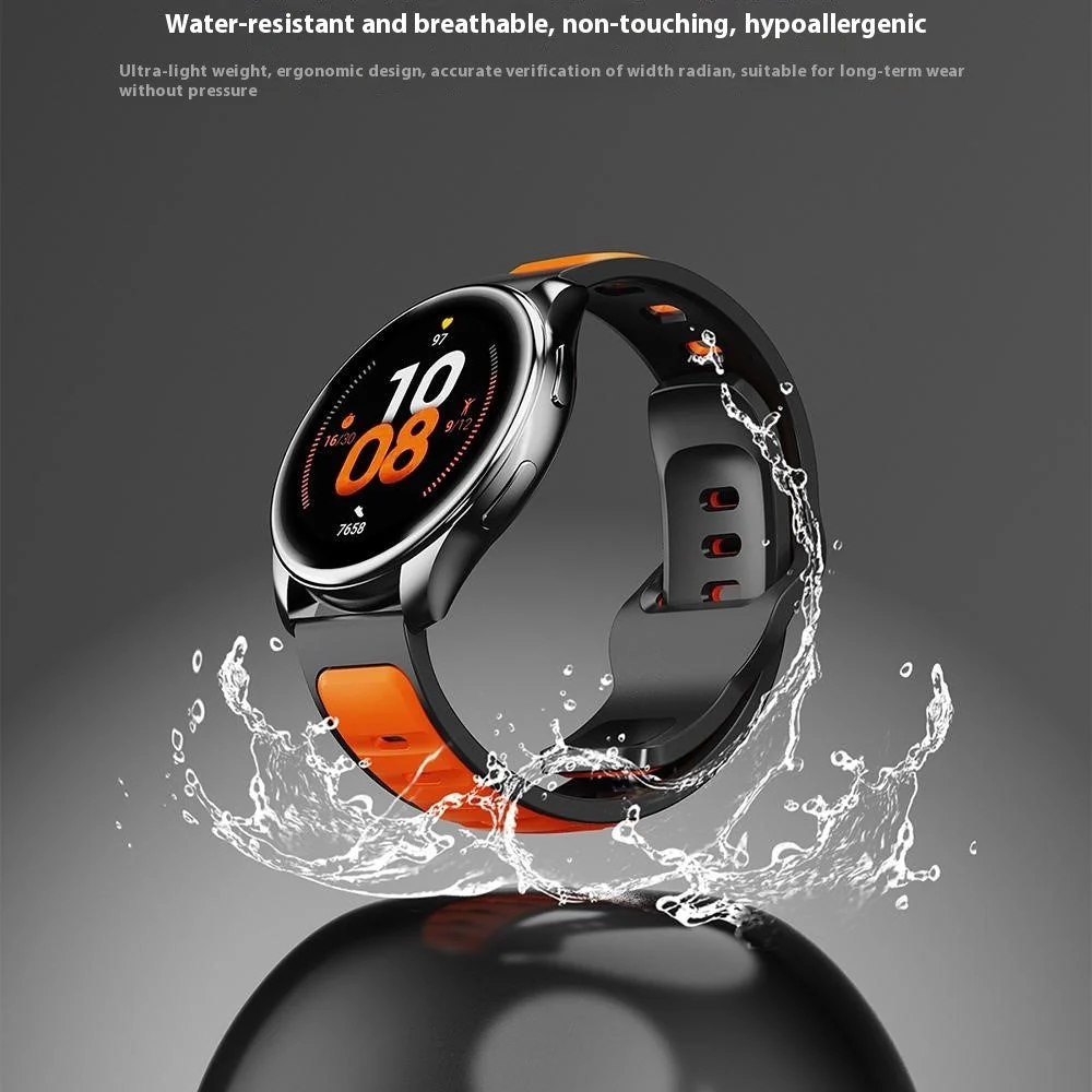 Bracelet silicone sport duo 22 mm - Image 7
