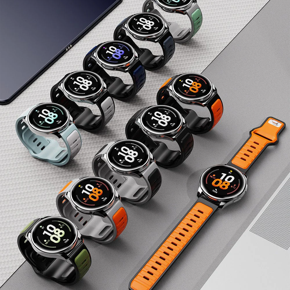 Bracelet silicone sport duo 22 mm - Image 8