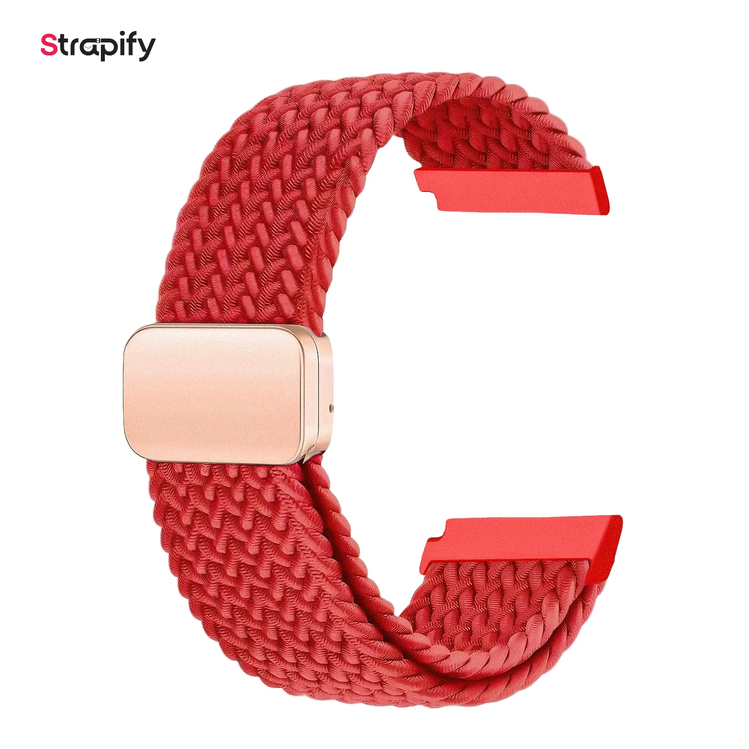Bracelet tissu à fermeture magnétique 20 mm - Image 2