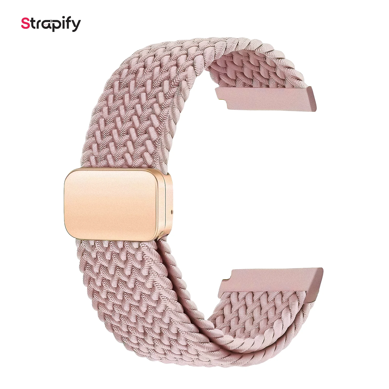 Bracelet tissu à fermeture magnétique 20 mm - Image 3