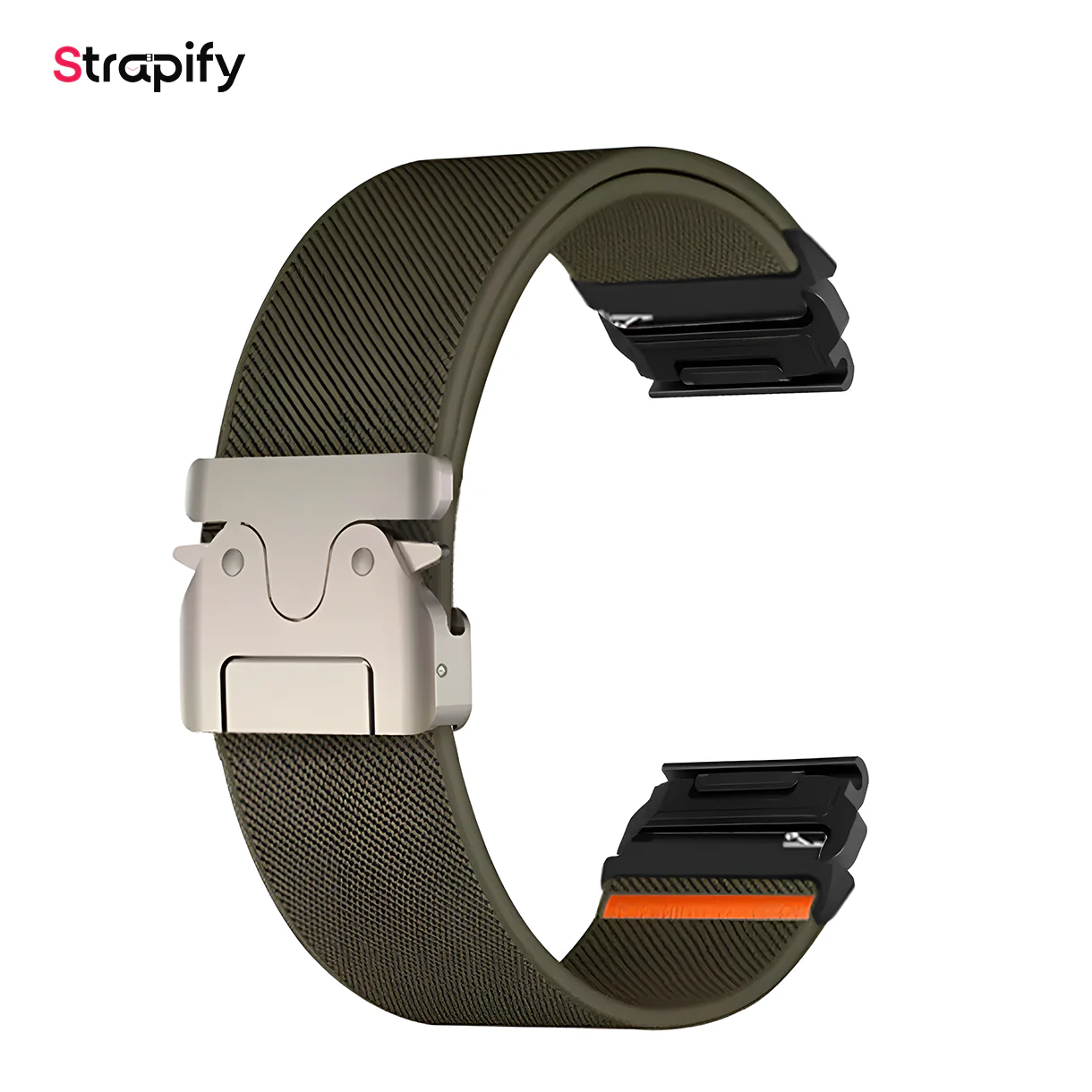 Bracelet tissu premium 22 mm - Image 3