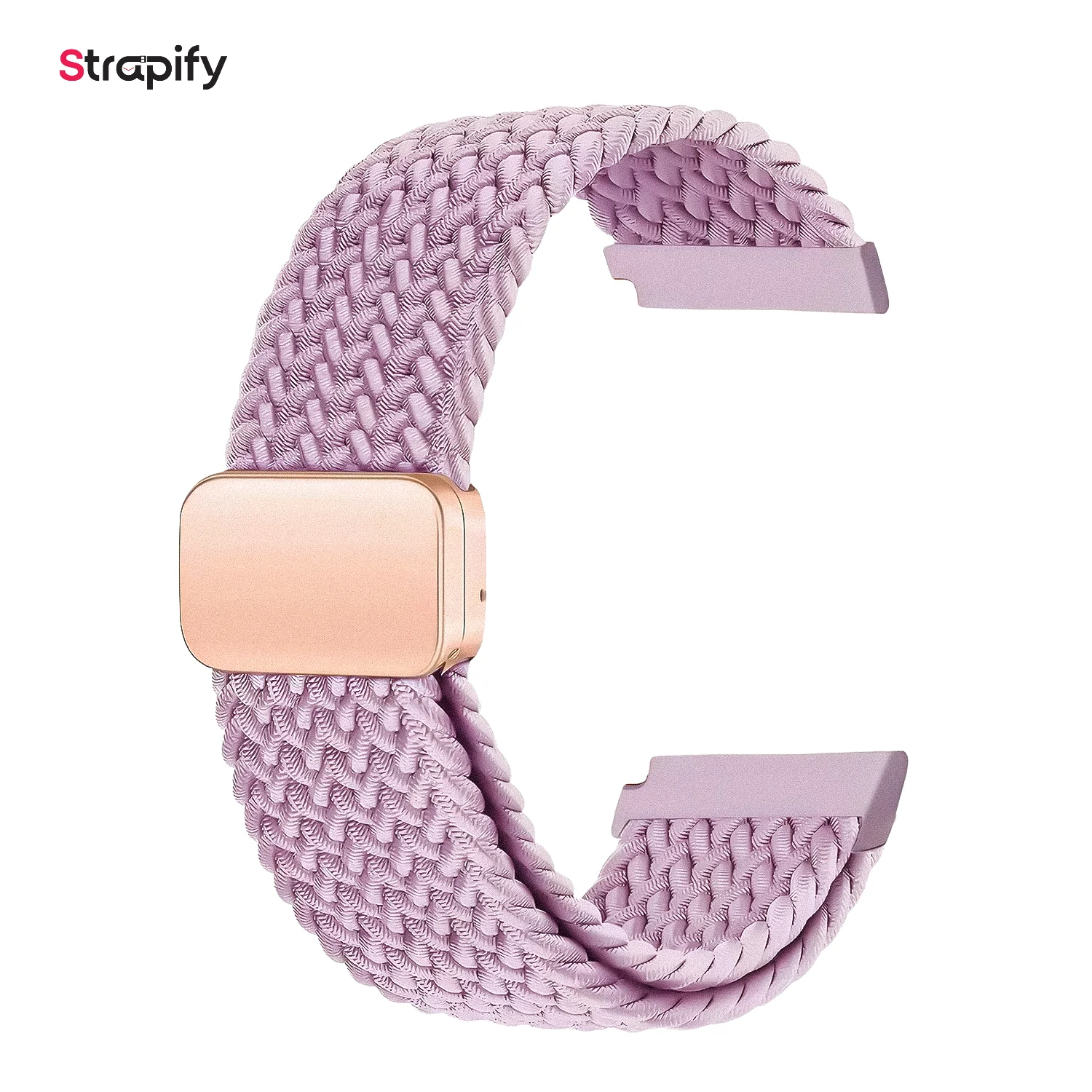 Bracelet tissu à fermeture magnétique 18 mm - Image 4
