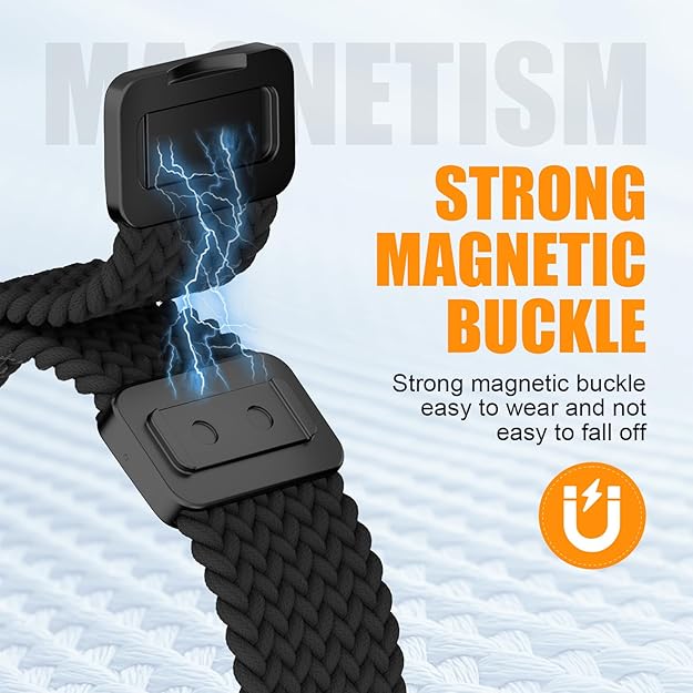 Bracelet tissu premium à connecteur magnétique 22 mm - Image 12