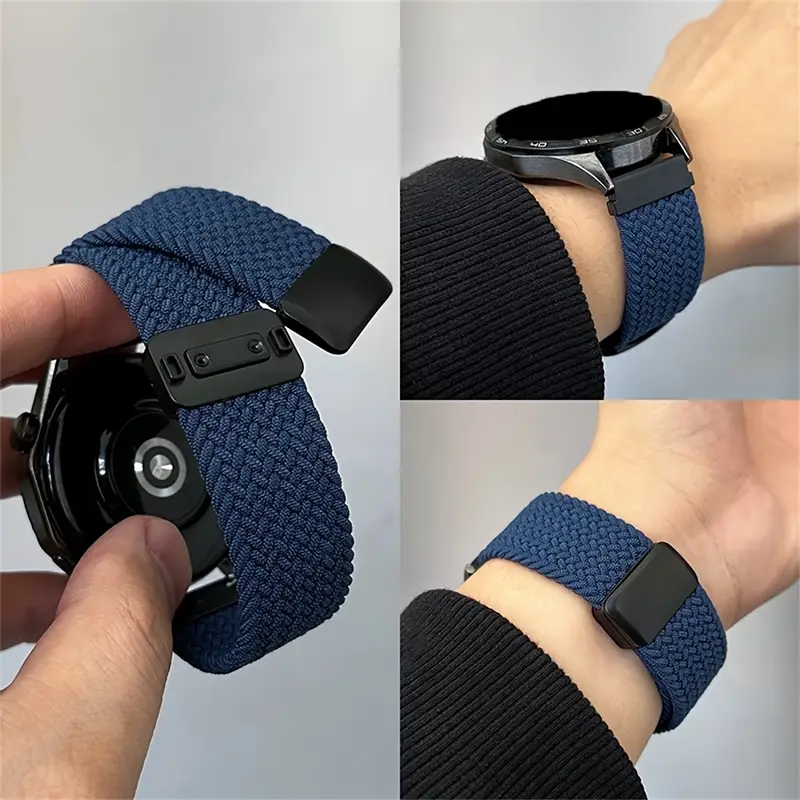 Bracelet tissu premium à connecteur magnétique 22 mm - Image 6