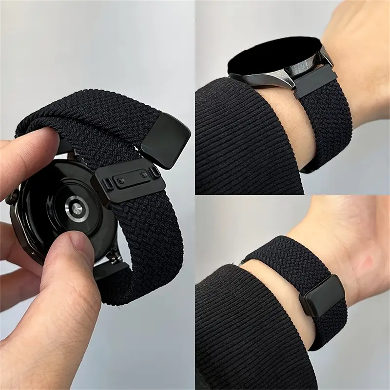 Bracelet tissu premium à connecteur magnétique 22 mm - Image 7